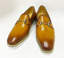 Load image into Gallery viewer, Calfskin Slip-On Horsebit Loafer Cognac

