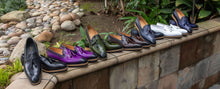 Load image into Gallery viewer, Calfskin Slip-On Tasseled Loafer Grey
