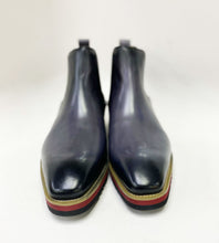 Load image into Gallery viewer, Burnished Calfskin Slip-On Boot Grey
