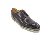 Load image into Gallery viewer, Burnished Calfskin Lace-Up Shoe Chestnut
