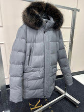 Load image into Gallery viewer, Men's Genuine Fur Trim Sorona® Fill Coat
