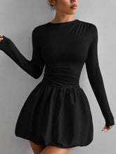 Load image into Gallery viewer, Women's Solid Color Stretch Casual Dress
