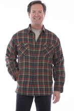 Load image into Gallery viewer, Scully Trail Haven - Men's Western Flannel Shirt Jacket
