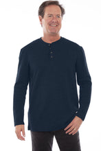 Load image into Gallery viewer, Scully Rib Henley (5294) - Men's Pullover Knit

