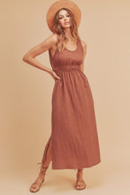 Load image into Gallery viewer, Side Slit Round Neck Sleeveless Tank Dress For Women Versatile, Comfortable &amp; Easy to Style for Any Occasion
