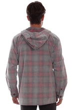 Load image into Gallery viewer, Scully Unlined (5329) - Plaid Men's Hoodie

