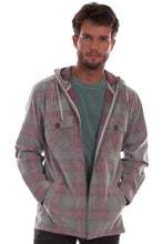 Load image into Gallery viewer, Scully Unlined (5329) - Plaid Men's Hoodie
