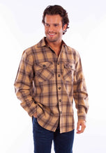 Load image into Gallery viewer, Scully Stone Ridge - Men's Western Wool Flannel Shirt
