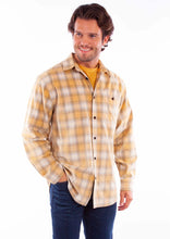 Load image into Gallery viewer, Scully One Pocket (5357) - Men's Corduroy Plaid Shirt
