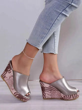 Load image into Gallery viewer, High Quality Leather : High Heel Sandals
