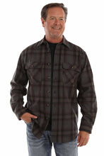 Load image into Gallery viewer, Scully Granite Pass - Men's Western Wool Flannel Shirt
