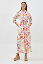 Load image into Gallery viewer, Floral Print Linen Dress
