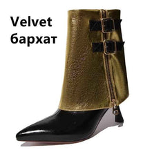 Load image into Gallery viewer, Elegant Short Boots: With Thin High Heels
