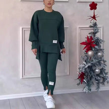 Load image into Gallery viewer, Women's Solid Color 2-Piece Set
