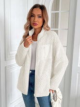 Load image into Gallery viewer, Winter Warm Zip Up Long Sleeve Jacket Fuzzy Cozy &amp; Stylish Jacket Cold-Weather Essential Outdoor Jacket
