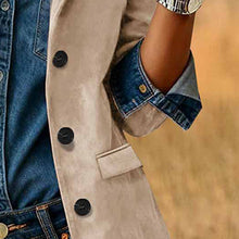 Load image into Gallery viewer, Plus Size Women's Solid Color Blazer Jacket

