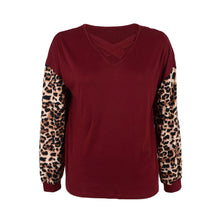 Load image into Gallery viewer, Criss Cross Two Tone Sweater
