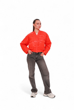 Load image into Gallery viewer, Lexi Cropped Jacket in Coral

