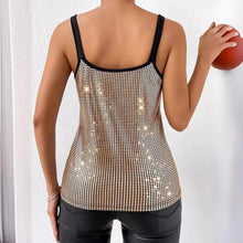 Load image into Gallery viewer, ✨ Women's Summer Sequined Suspender Chain Vest Top

