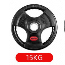 Load image into Gallery viewer, Special Three-Hole Rubber Bag For Gym Weightlifting Barbell Rubber Barbell
