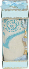 Load image into Gallery viewer, Premium Turkish Cotton Muslim Prayer Rug with Pearl Prayer Beads – Gift Boxed Islamic Prayer Mat for Men, Women &amp; Kids
