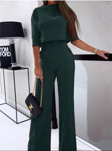 Load image into Gallery viewer, Women's Elegant Solid Color Half Sleeve Short Top
