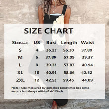 Load image into Gallery viewer, Women’s Square-Neck Floral Sleeveless Jumpsuit
