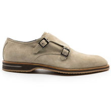 Load image into Gallery viewer, 56-105-SND LEGERRA Sueded Goatskin Monkstrap, Sand
