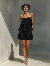 Load image into Gallery viewer, Women's Multi-Layer Ruffle Camisole &amp; Shorts Set

