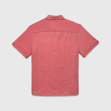 Load image into Gallery viewer, Tony Burnout Knit Shirt - Mineral Red
