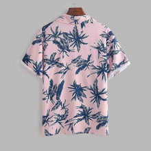 Load image into Gallery viewer, Men's Full Size Tropical Print Hawaiian Style Top and Shorts Set Plus Size
