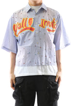 Load image into Gallery viewer, RIA Washed Flannel Crop Top Button Down Shirt
