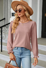 Load image into Gallery viewer, 🌸 Round Neck Flounce Sleeve T-Shirt
