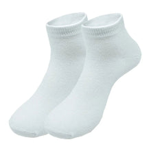 Load image into Gallery viewer, 3 Pairs Socks Mens Ankle Quarter Crew Sport Plain Solid Socks Cotton Low Cut Sizes 9-13

