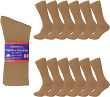 Load image into Gallery viewer, Diabetic Socks, Non-Binding Circulatory Cushion Cotton Crew Socks for Men Women
