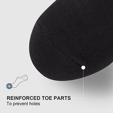 Load image into Gallery viewer, 3 Pairs Socks Mens Ankle Quarter Crew Sport Plain Solid Socks Cotton Low Cut Sizes 9-13

