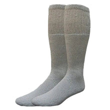Load image into Gallery viewer, Men Athletic Socks Cotton Sports Solid Tube Socks sox Sizes 9-15
