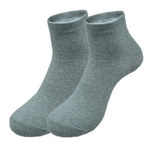 Load image into Gallery viewer, 3 Pairs Socks Mens Ankle Quarter Crew Sport Plain Solid Socks Cotton Low Cut Sizes 9-13
