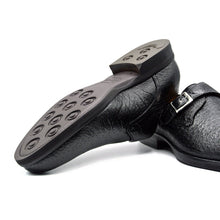 Load image into Gallery viewer, 59-503-BLK ROMAN Peccary Monk Strap, Black
