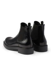 Load image into Gallery viewer, Prada Men Brushed Leather Chelsea Boots
