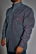 Load image into Gallery viewer, FR Pearl Snap Work Shirt - Shadow Black
