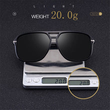 Load image into Gallery viewer, Oversized Sunglasses Men Polarized Mirror Goggles Driving Sun Glasses
