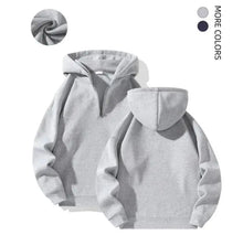 Load image into Gallery viewer, Autumn And Winter Men's Zipper Hoodie Loose Sports Sweater - # BOAA13110003
