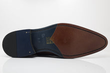 Load image into Gallery viewer, Burnished Calfskin Lace-Up Oxford Black
