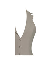 Load image into Gallery viewer, Hazel Brown Preppy Halter Neck Pleated Mini Dress
