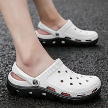Load image into Gallery viewer, Summer Beach Flip Flops Slippers Shoes Men's Non Slip Antiwear Shoes Home Slippers Classic Breathable Summer Sandals Slip On Slide Lightweight Slippers Beach Clogs
