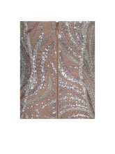 Load image into Gallery viewer, Quinci Apricot Beaded Sequin Sweetheart Maxi Dress
