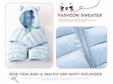 Load image into Gallery viewer, Modern Jacket Autumn Winter Baby Girls Jacket For Baby Coat Kids Warm Hooded Outerwear For Baby Boys Clothes Newborn Jacket
