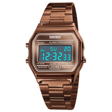 Load image into Gallery viewer, New Digital Men Luxury Retro Men's Sport Wristwatch Fashion Stopwatch Electronic Watches For Mens With  Alarm Clock
