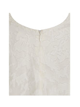 Load image into Gallery viewer, Pandora White Bubble Sleeve Backless Maxi Dress
